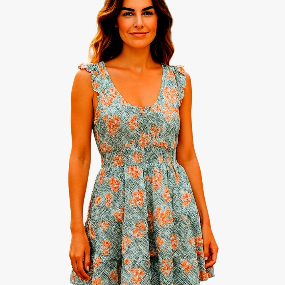 No Boundaries Women's Sleeveless Sun Dress Miss Size